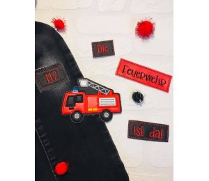 Stickdatei - Feuerwehr Appli